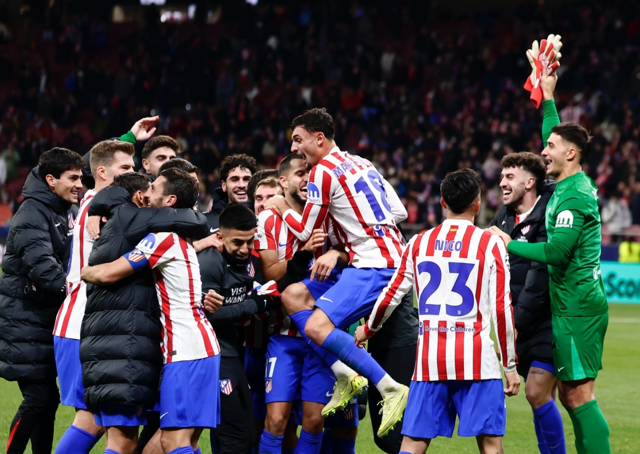 Atlético Madrid Curi Kemenangan